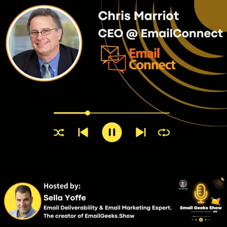 Chris Marriot, Founder @ Email Connect | navigating the ESPs and CDPs vendor selection process