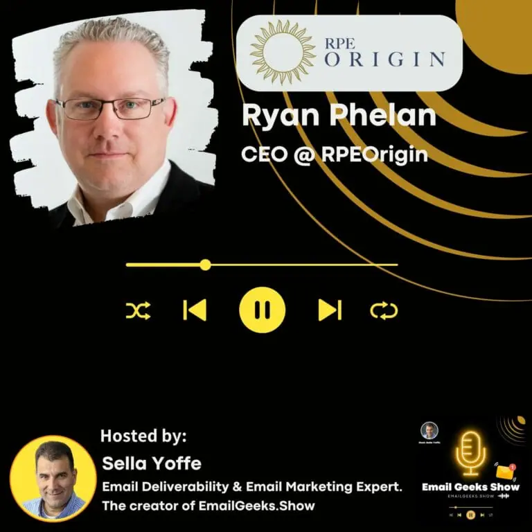 Ryan Phelan, Managing partner @ RPEOrigin email marketing agency